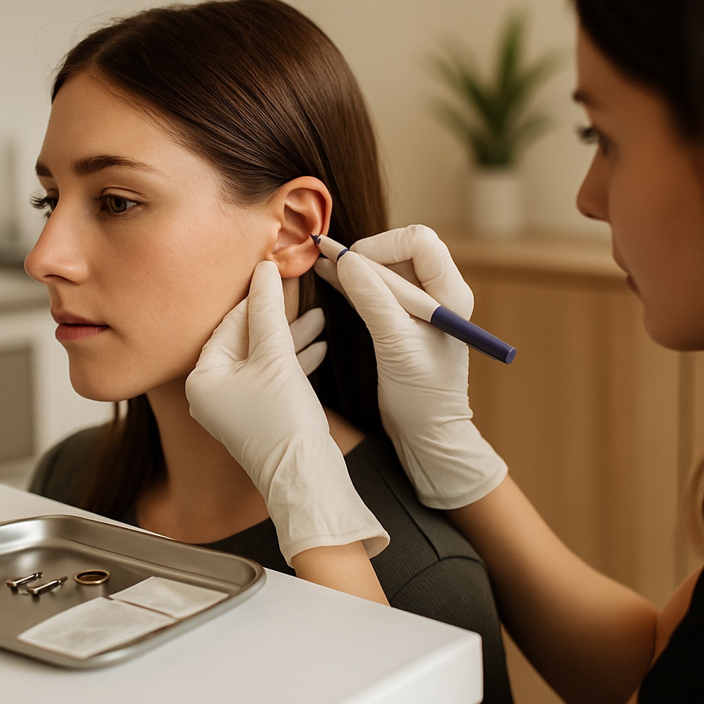 Ohrpiercing Vielfalt: Beratung im House of Jayde Studio