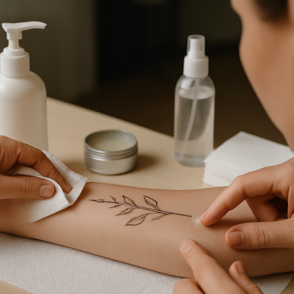 Nachsorge-Anleitungen für Tattoos & Piercings – House of Jayde