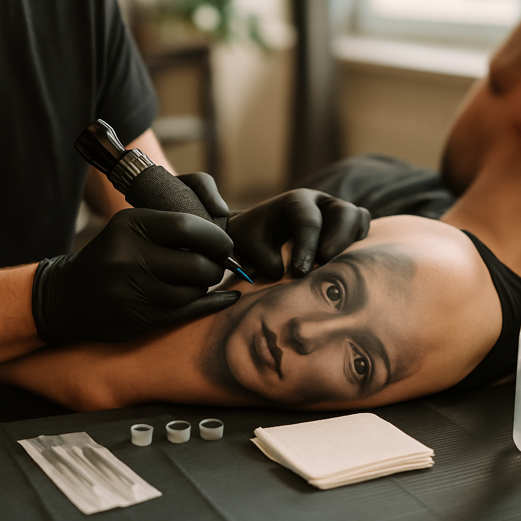 Realistische Porträt Tattoos bei House of Jayde