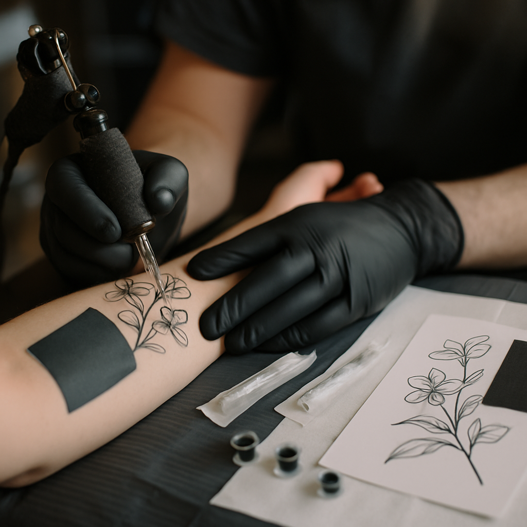 Tattoo-Stile von House of Jayde: Linework bis Blackwork