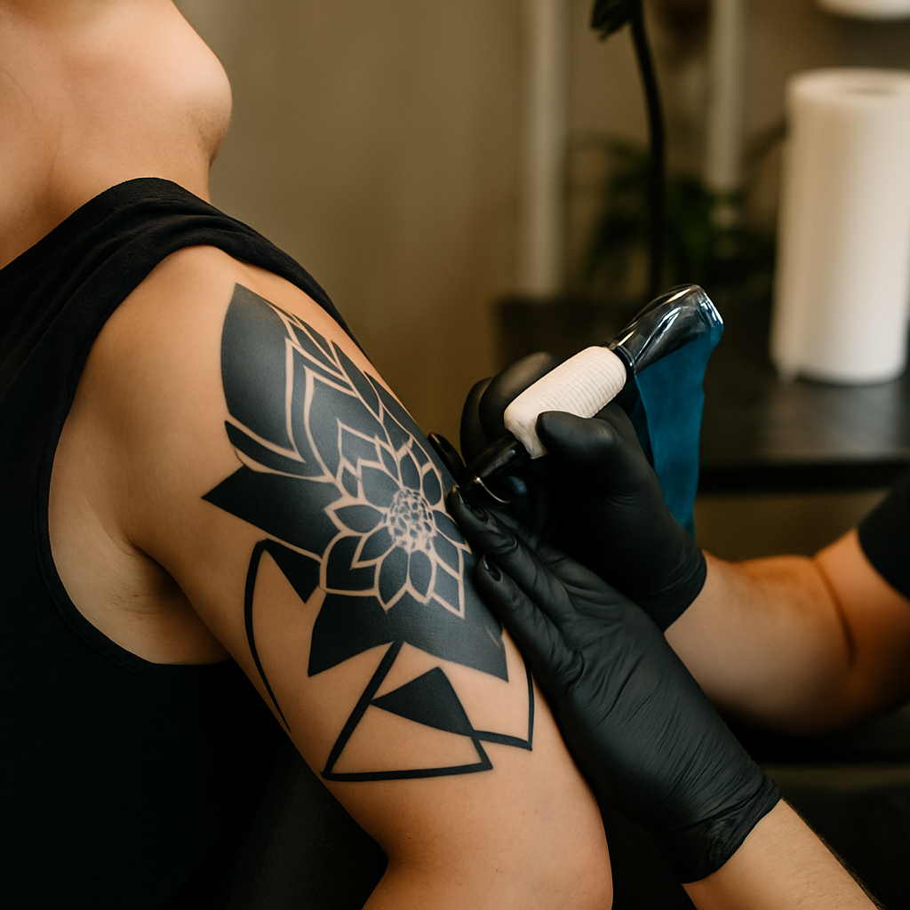 Blackwork-Tattoos: Der moderne Trend in der Tätowierkunst entdecken